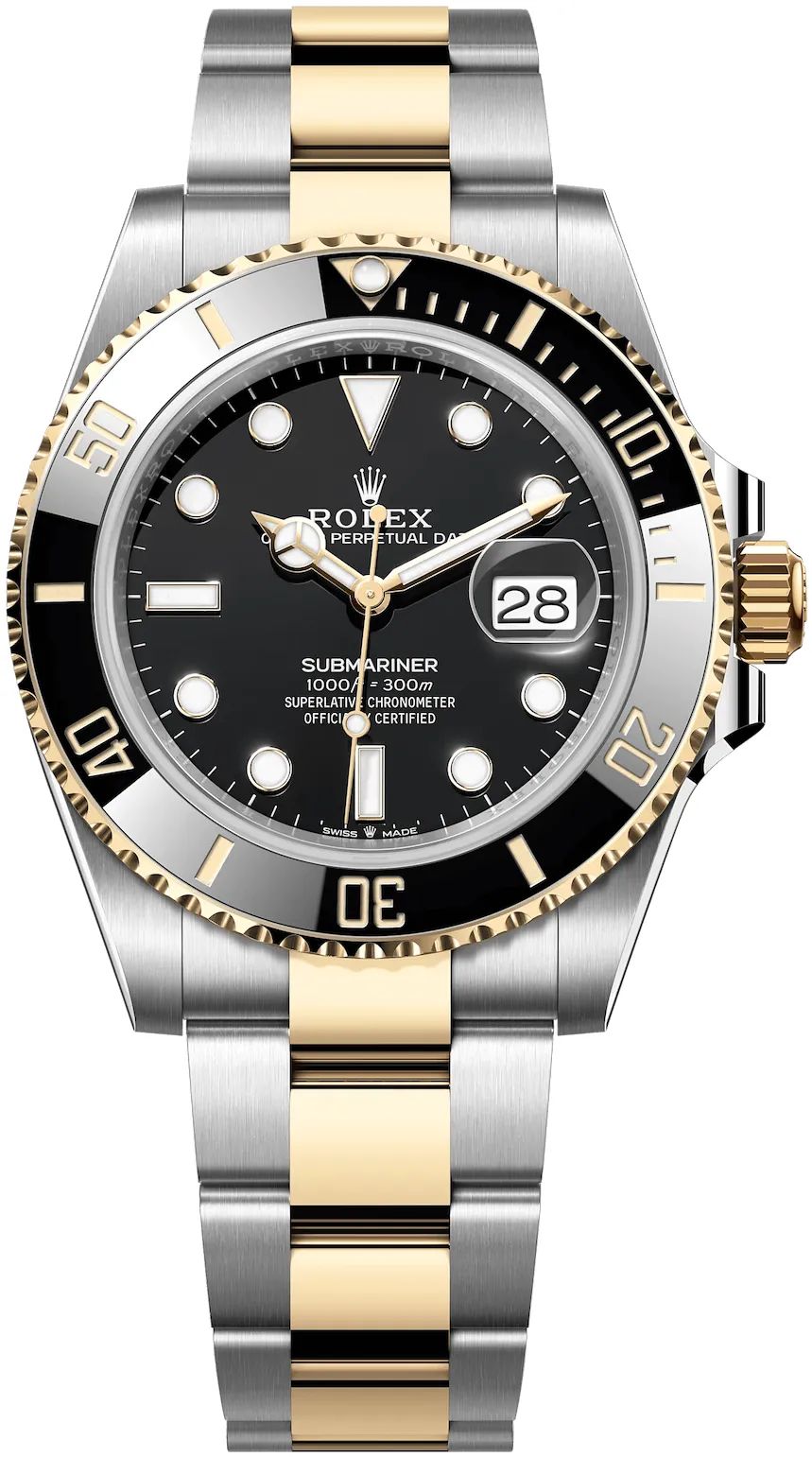 Rolex Submariner 126613LN-0002 41mm Yellow gold and Oystersteel Black