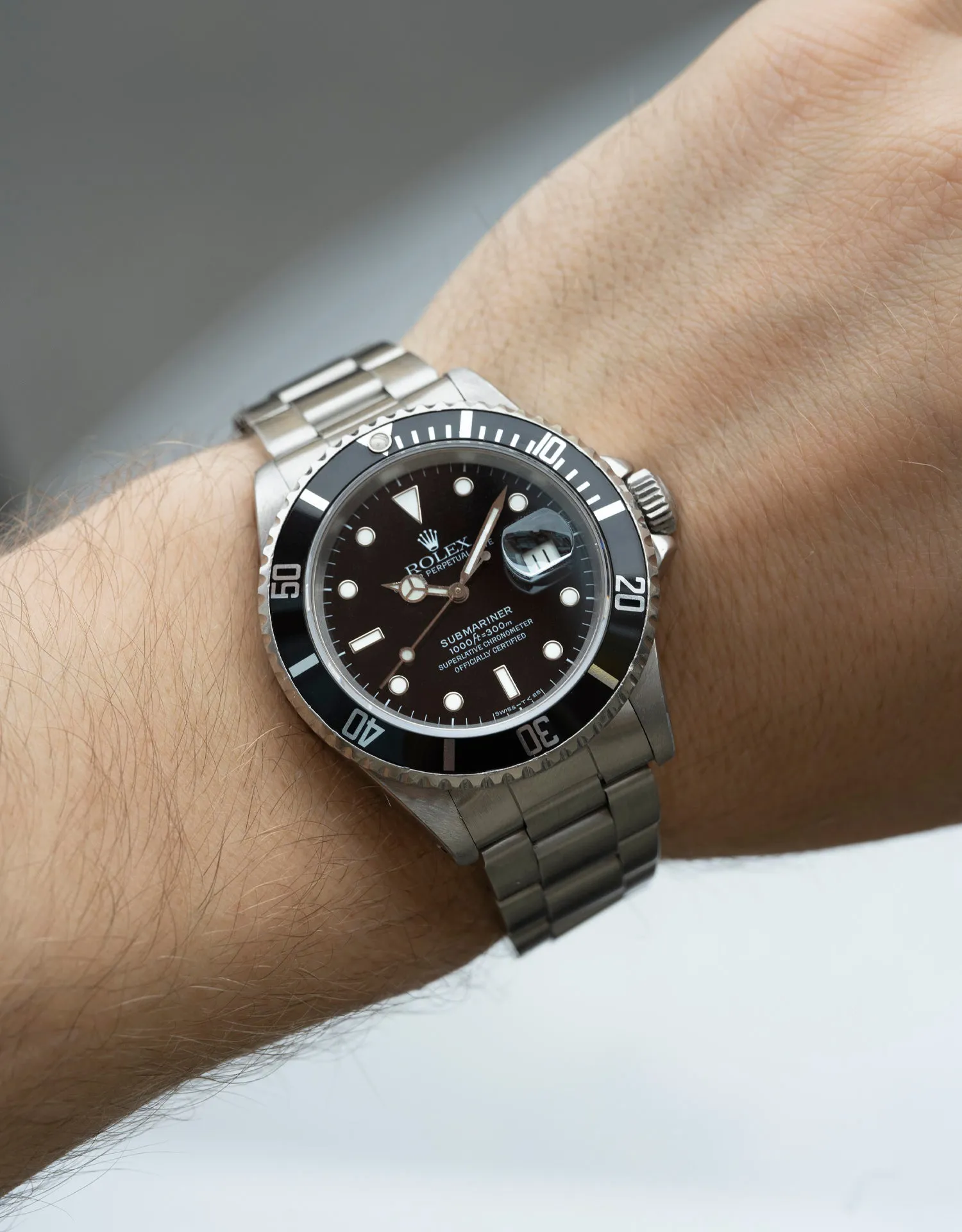 Rolex Submariner 16610LN 40mm Stainless steel Black 4