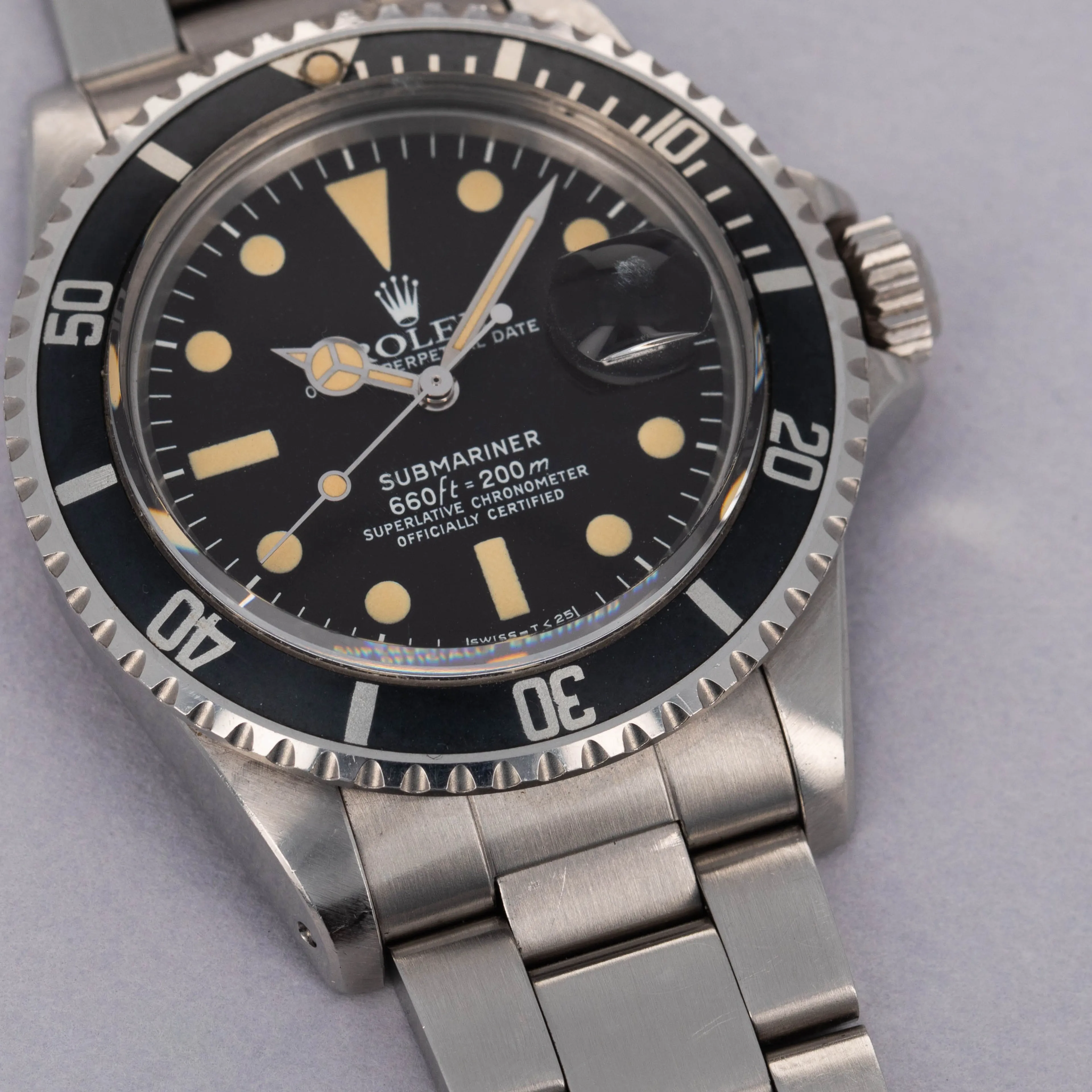 Rolex Submariner 1680 40mm Stainless steel Black 1