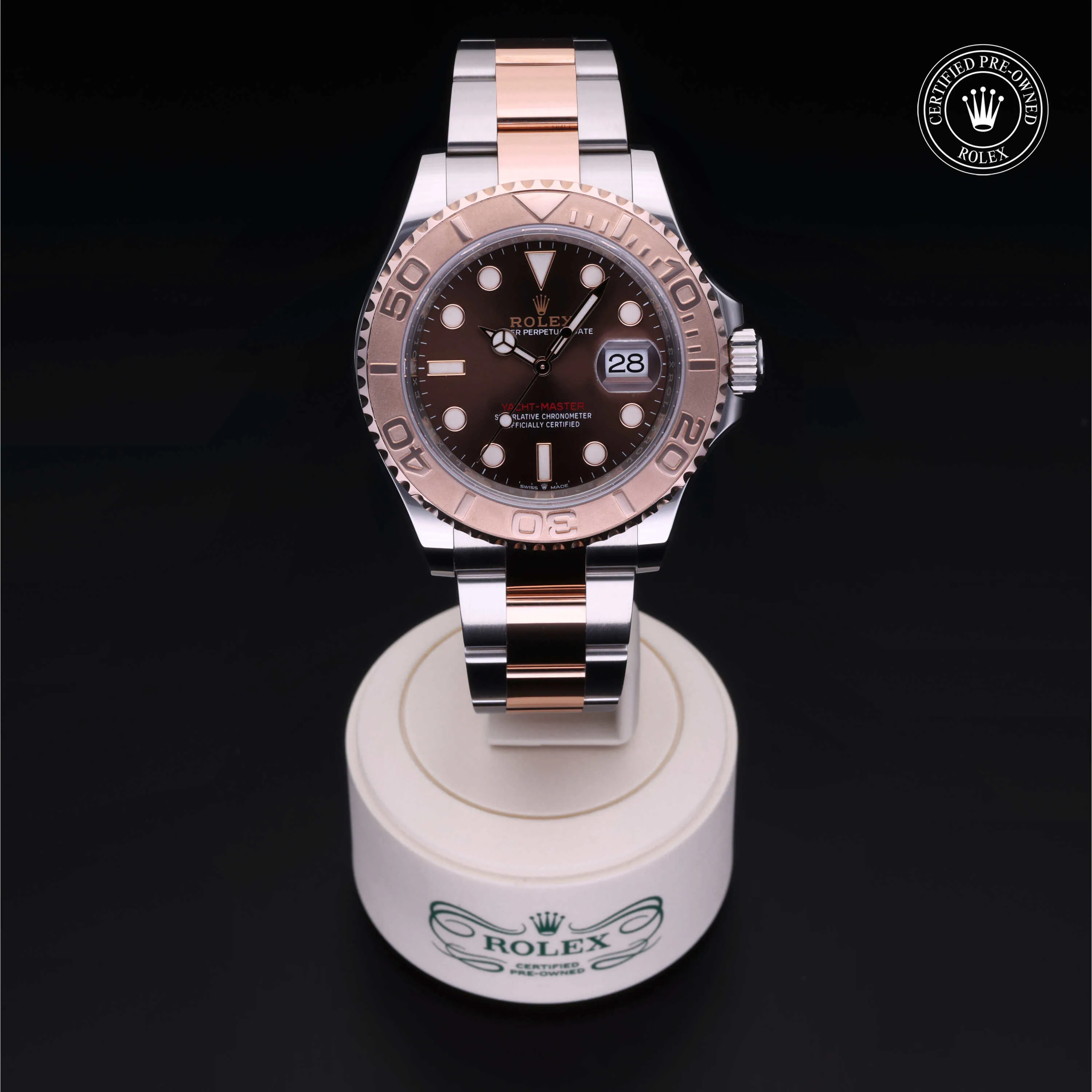 Rolex Yacht-Master 126621-0001 40mm Oystersteel and Everose gold Brown 1