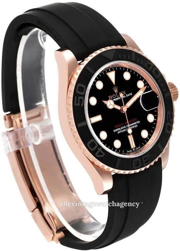 Rolex Yacht-Master 126655-0002 40mm Everose gold Black 3