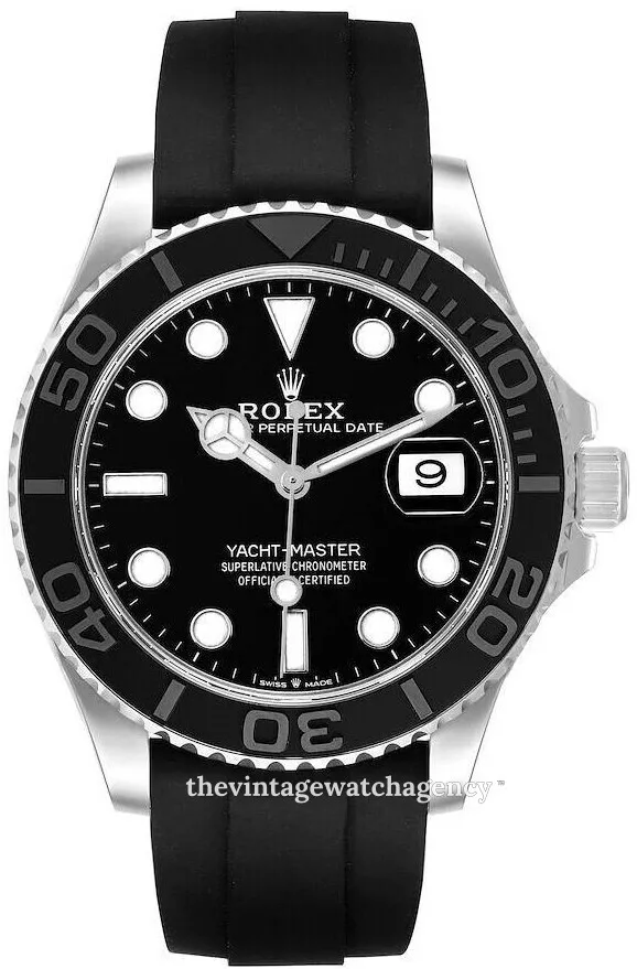 Rolex Yacht-Master 226659-0002 42mm 18k white gold Black