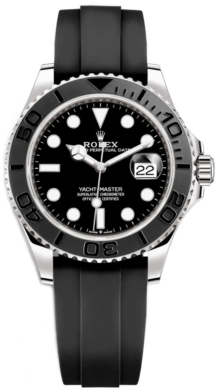 Rolex Yacht-Master 226659-0002 42mm 18k white gold Black