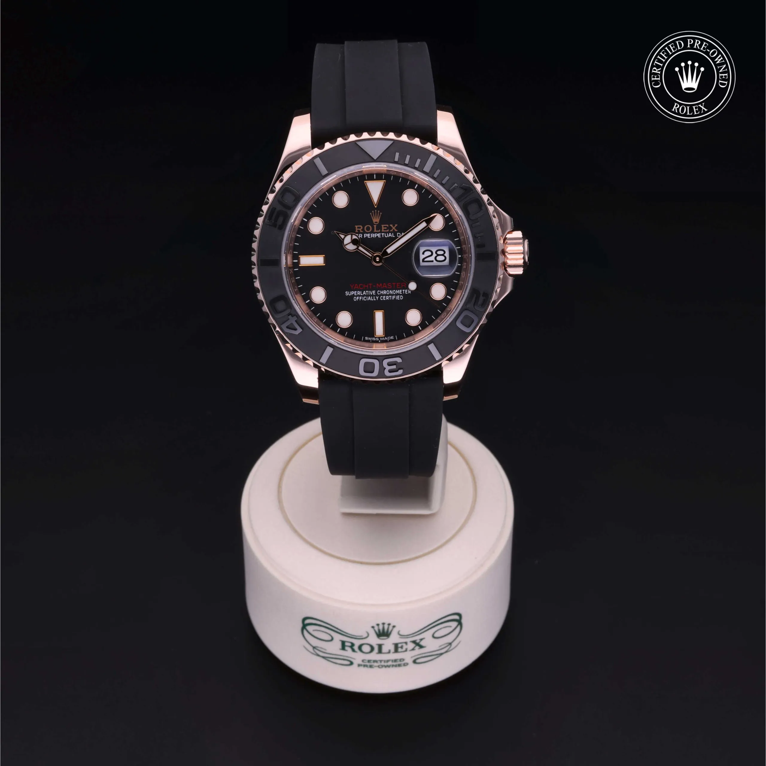 Rolex Yacht-Master 40 116655 40mm Rose gold Black 1