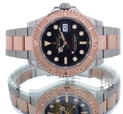 Rolex Yacht-Master 40 126621 40mm Yellow gold and Stainless steel Black