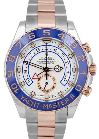 Rolex Yacht-Master II 116681 44mm Yellow gold and Stainless steel White