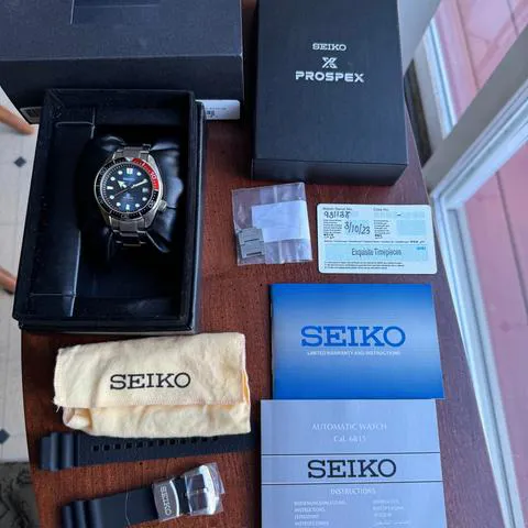 Seiko Prospex SPB097J1 44mm Stainless steel Blue 8