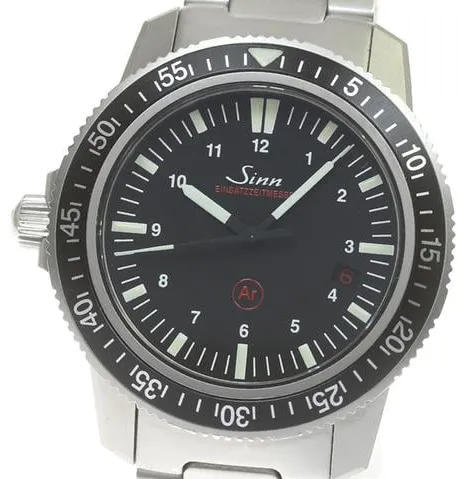 Sinn EZM 3 603.EZM-3 41mm Stainless steel Black