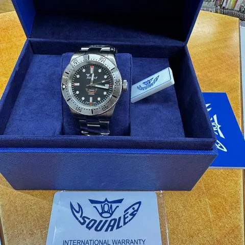 Squale 1545SSBK.AC 40mm Stainless steel Black