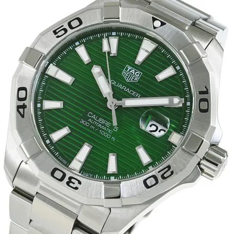 TAG Heuer Aquaracer 300M WAY2015.BA0927 43mm Stainless steel Green