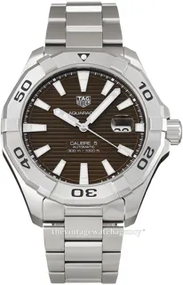 TAG Heuer Aquaracer 300M WAY2018.BA0927 Stainless steel Brown