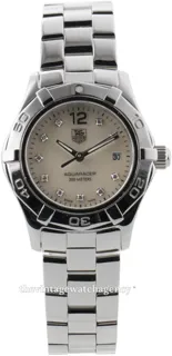 TAG Heuer Aquaracer Lady WAF1415.BA0824 Stainless steel White Mother of pearl