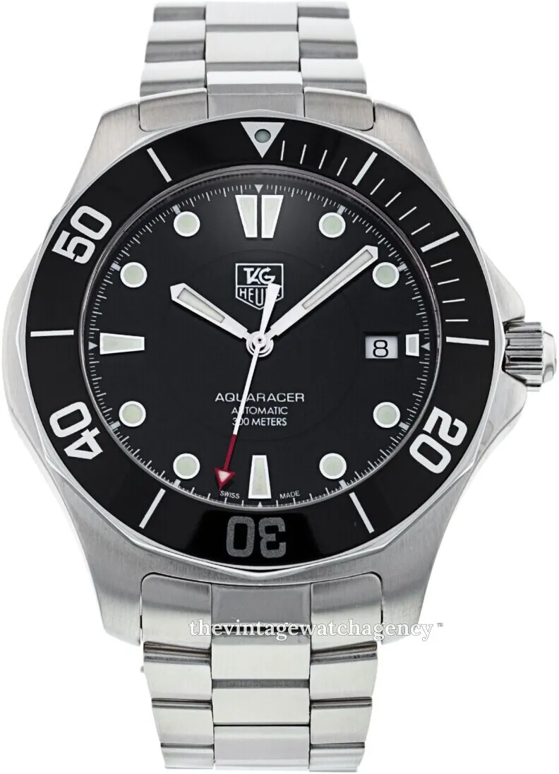 TAG Heuer Aquaracer WAB2010.BA0804 41mm Stainless steel Black