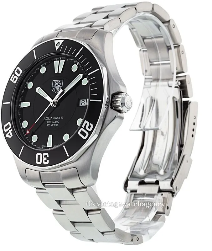 TAG Heuer Aquaracer WAB2010.BA0804 41mm Stainless steel Black 1