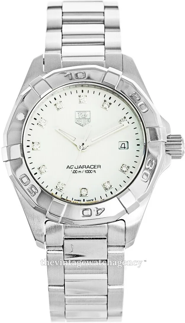 TAG Heuer Aquaracer WAY1413.BA0920 27mm Stainless steel White