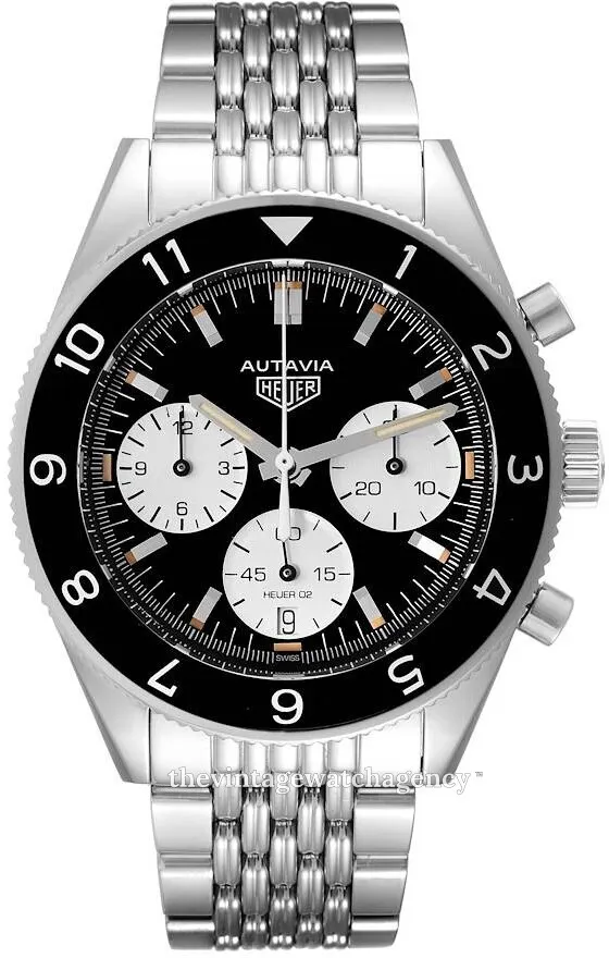 TAG Heuer Autavia CBE2110.BA0687 42mm Stainless steel Black