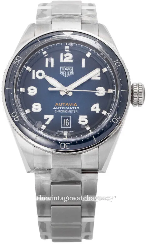 TAG Heuer Autavia WBE5116.EB0173 42mm Stainless steel Blue