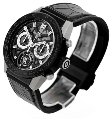 TAG Heuer Carrera CAR5A8Y.FC6377 45mm Titanium Black 2