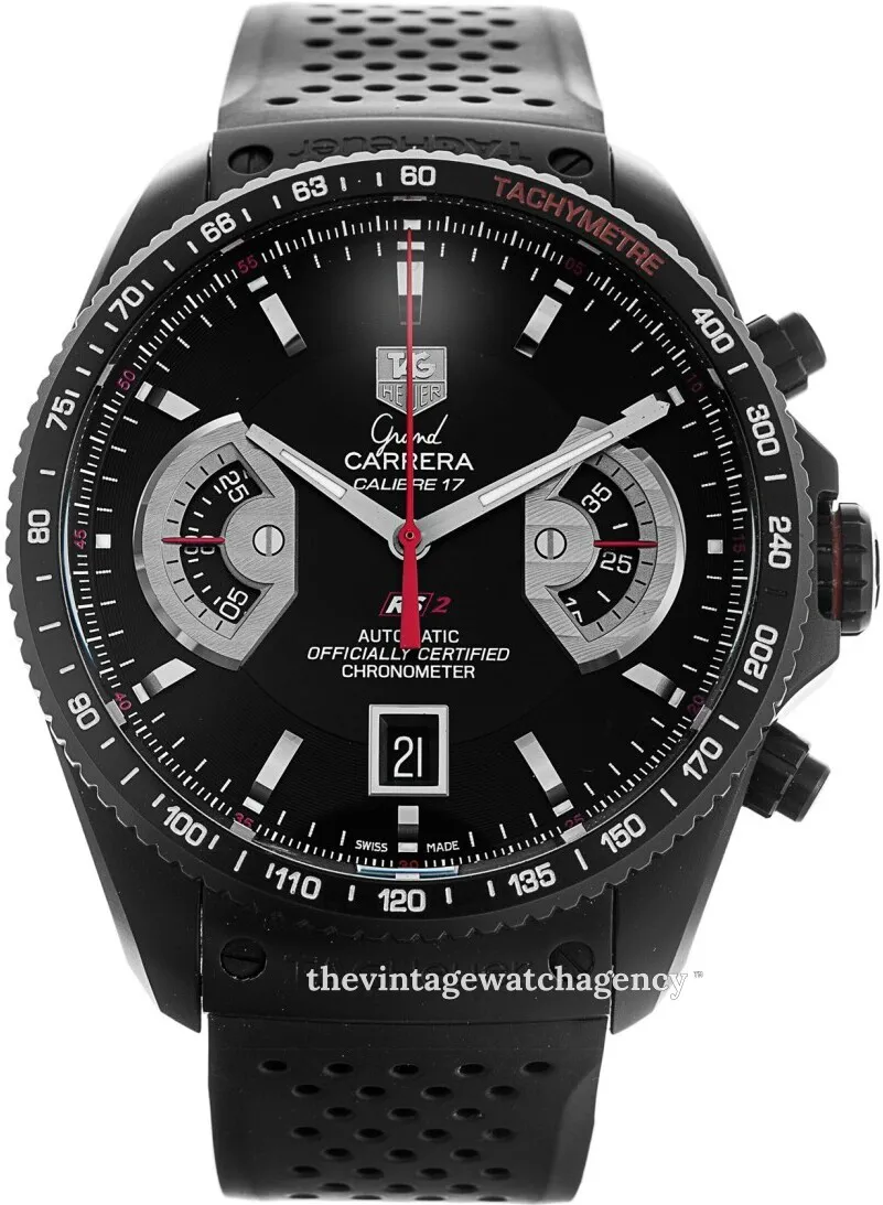 TAG Heuer Carrera CAV518B.FT6016 43mm PVD Black