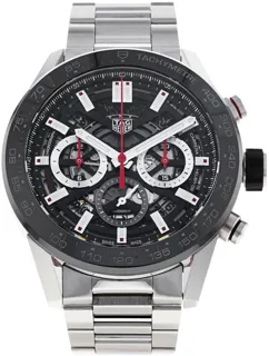 TAG Heuer Carrera CBG2A10.BA0654 Stainless steel Black