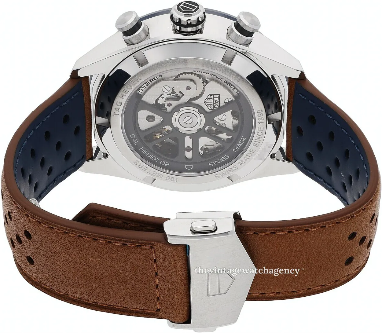 TAG Heuer Carrera CBN2A1A.FC6537 44mm Stainless steel Brown 2