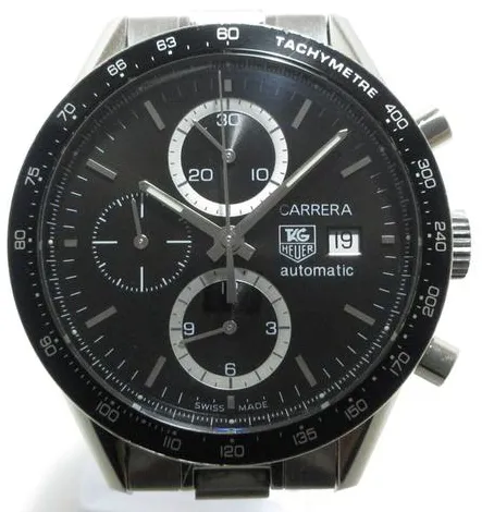 TAG Heuer Carrera CV2010 49mm Silver