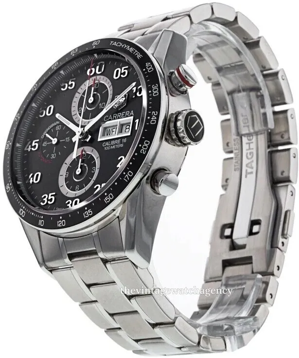 TAG Heuer Carrera CV2A10.BA0796 43mm Black 1