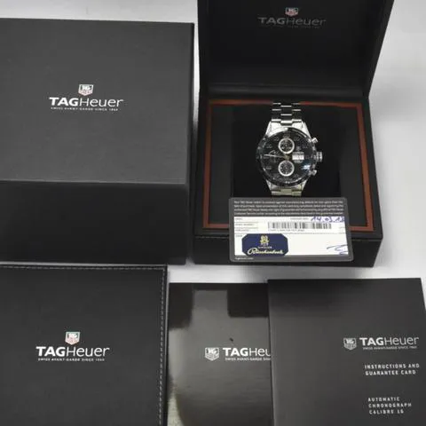 TAG Heuer Carrera CV2A10.BA0796 43.5mm Stainless steel Black 8