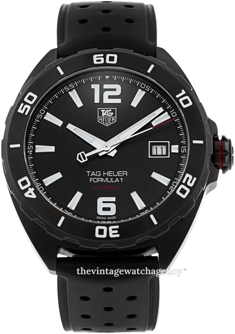 TAG Heuer Formula 1 Calibre 5 WAZ2115.FT8023 41mm Stainless steel Black