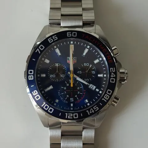 TAG Heuer Formula 1 Quartz CAZ101AK.BA0842 43mm Stainless steel Blue 10