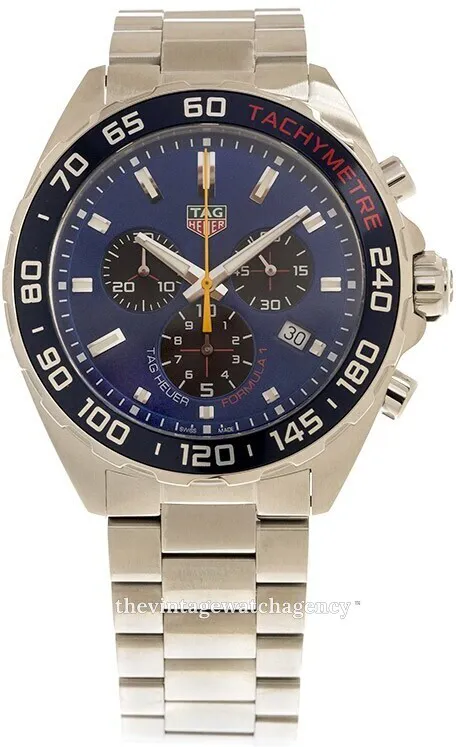 TAG Heuer Formula 1 Quartz CAZ101AK.BA0842 43mm Stainless steel Blue