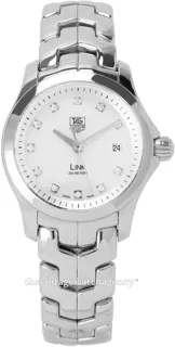 TAG Heuer Link Lady WJF1317.BA0572 Stainless steel White