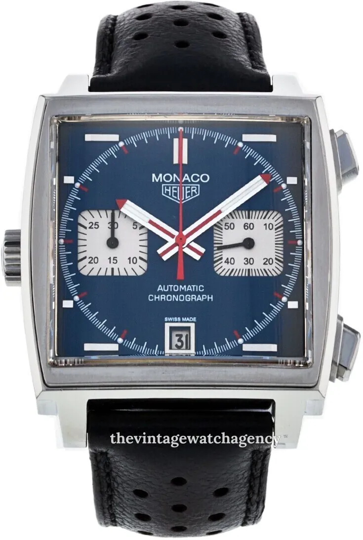 TAG Heuer Monaco CAW211A.EB0026 Stainless steel Blue