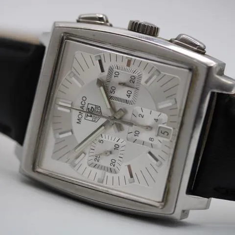 TAG Heuer Monaco CW2112 38mm Stainless steel Silver