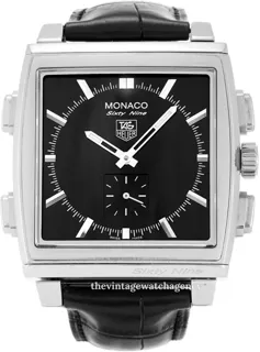 TAG Heuer Monaco Microtimer CW9110.FC6177 Stainless steel Black