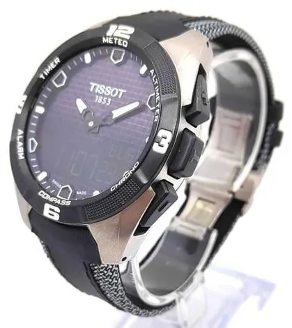 Tissot T-Touch Expert Solar T0914204605101 45mm Titanium Black 1