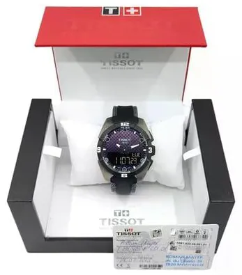 Tissot T-Touch Expert Solar T0914204605101 45mm Titanium Black 8