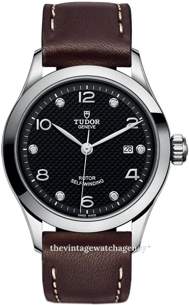 Tudor 1926 M91350-0009 28mm Stainless steel Black