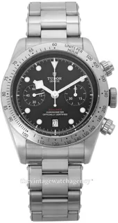 Tudor Black Bay Chrono M79350-0004 Stainless steel Black