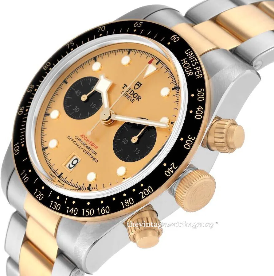 Tudor Black Bay Chrono S&G M79363N-0007 41mm Stainless steel Golden 2