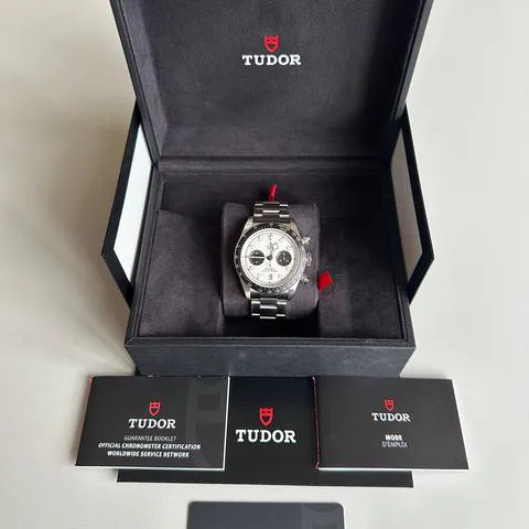 Tudor Black Bay Chronograph 79360N-0002 41mm Stainless steel Silver