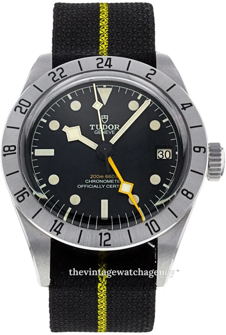 Tudor Black Bay M79470-0002 39mm Stainless steel Black