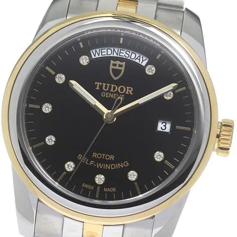 Tudor Glamour 56003 39mm yg Black