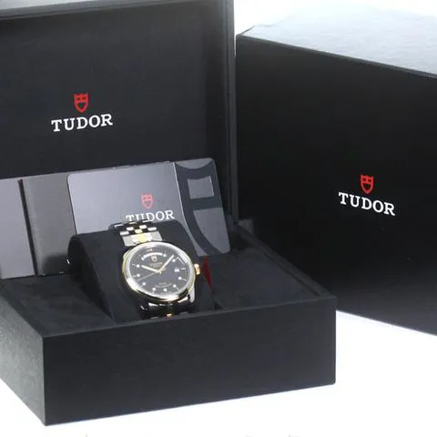 Tudor Glamour 56003 39mm yg Black 1