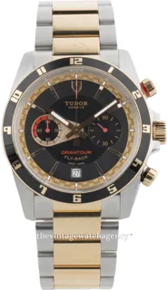 Tudor Grantour 20551N Stainless steel Black