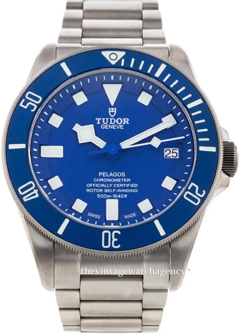 Tudor Pelagos M25600TB-0001 42mm Titanium and Stainless steel Blue