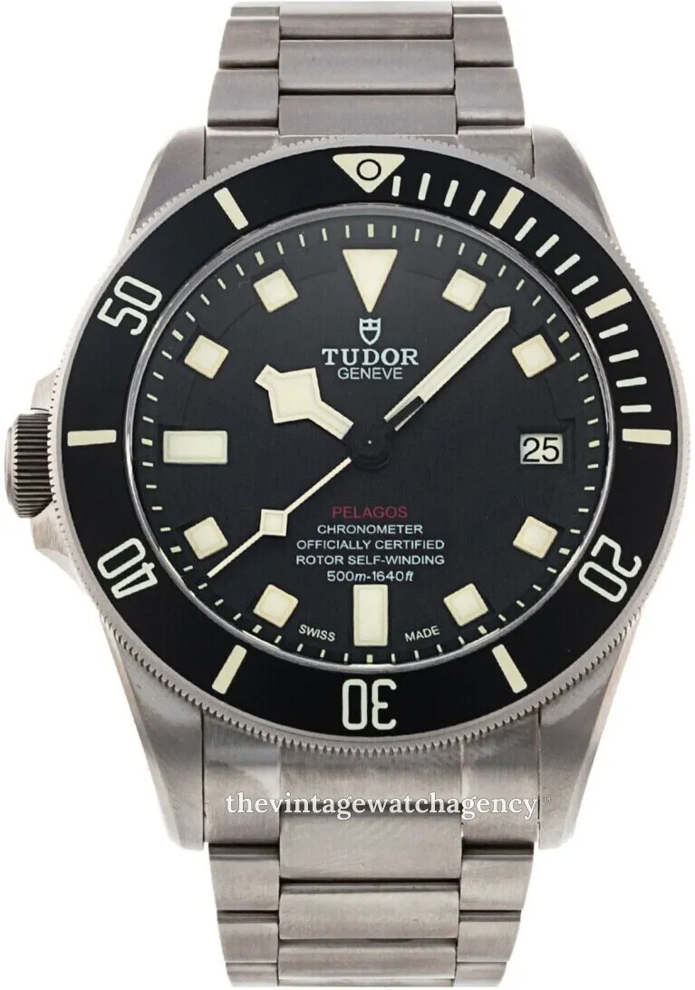 Tudor Pelagos M25610TNL-0001 42mm Titanium and Stainless steel Black