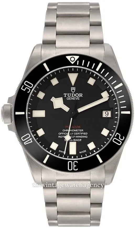 Tudor Pelagos M25610TNL-0001 42mm Titanium and Stainless steel Black