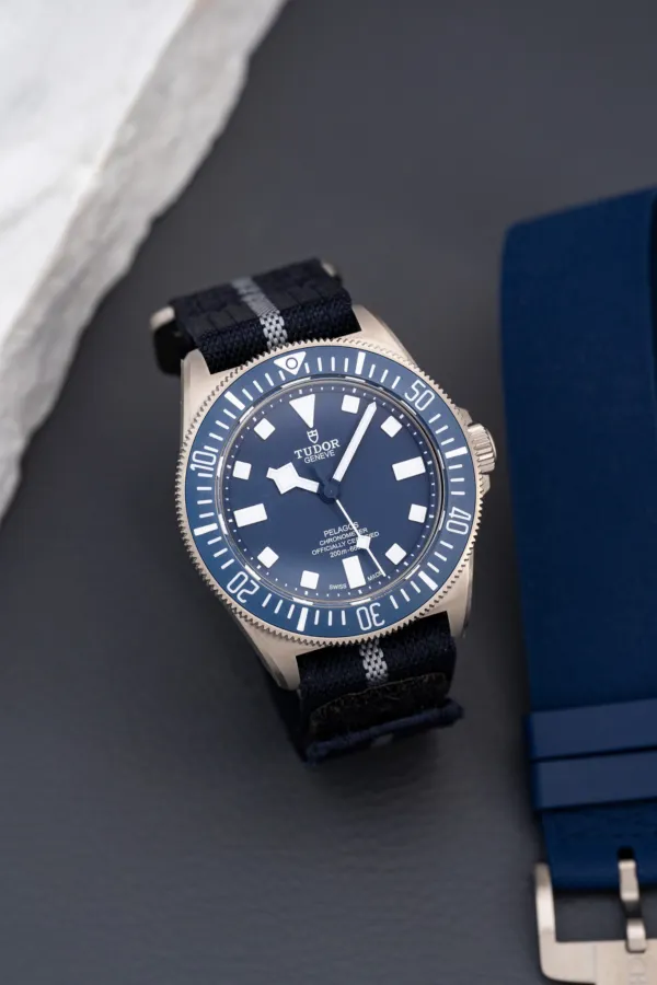 Tudor Pelagos M25707B/23-0001 42mm Titane Bleu 5