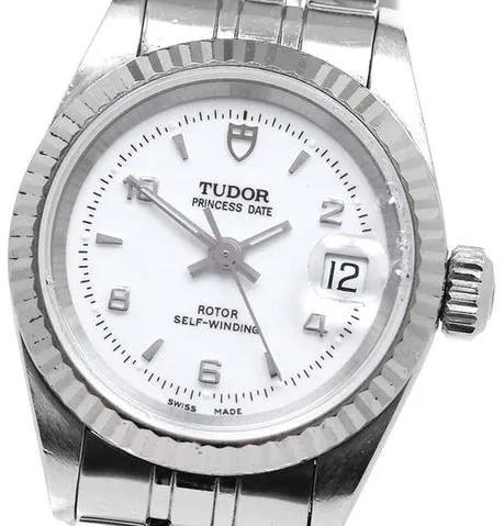 Tudor Prince Date 92414 25mm Stainless steel White